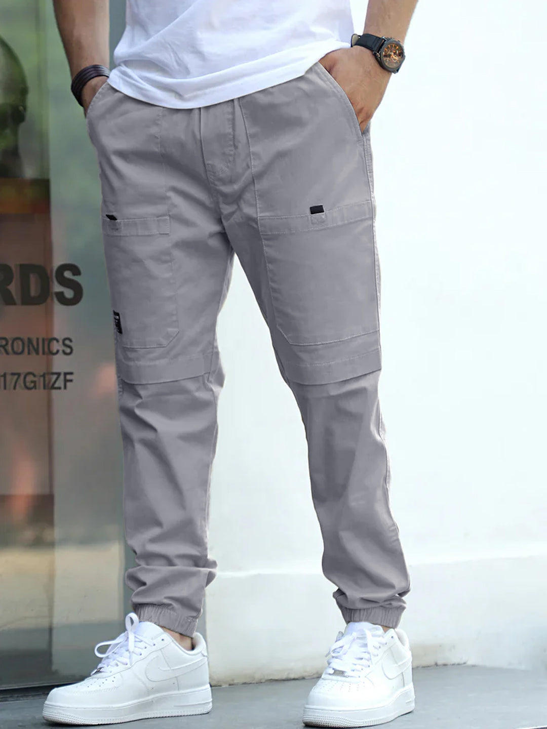 Terran Stone Blue Cotton Cargo