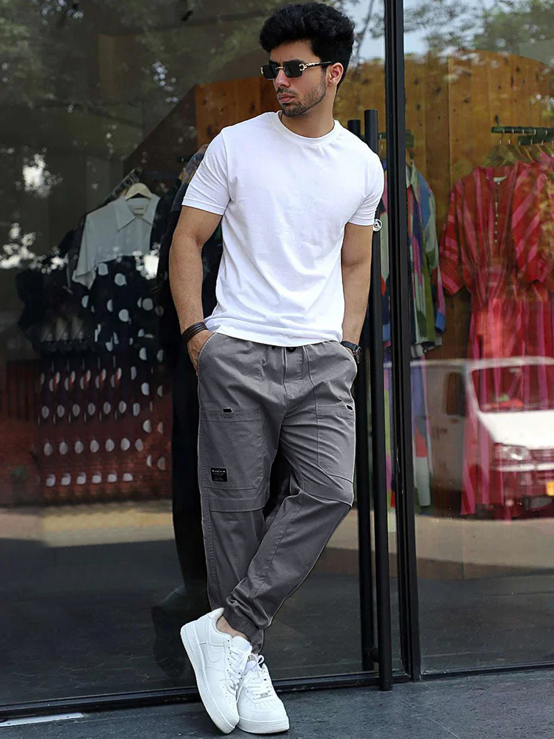 Terran Ascent Charcoal Grey Cotton Cargo