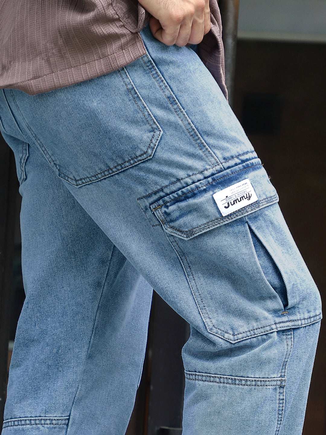 Zoom Classic Blue Denim Cargo