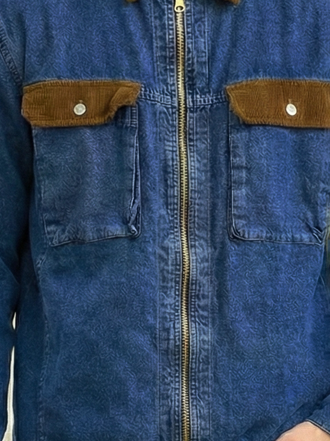 Mono Theory Trypan Blue Denim Shirt