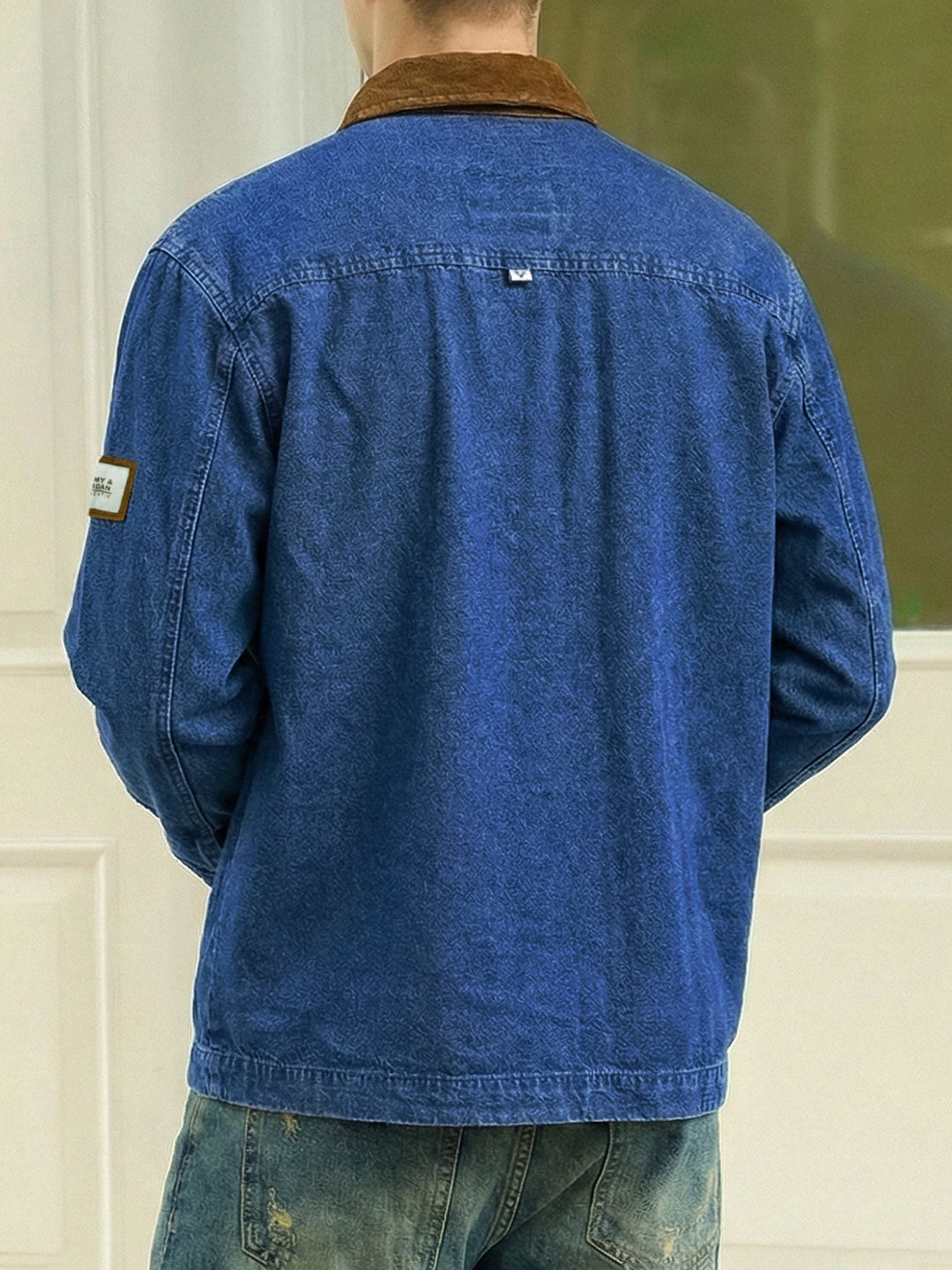 Mono Theory Trypan Blue Denim Shirt