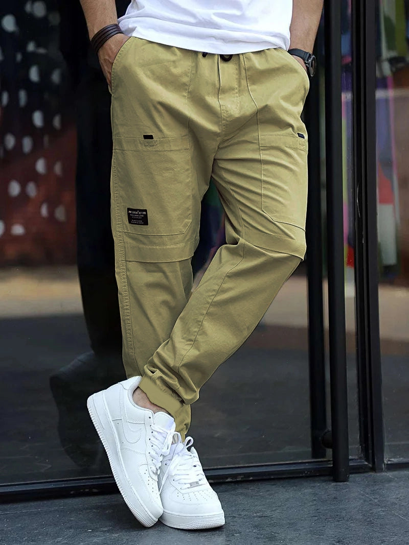 Torino Tough Khaki Cotton Cargo