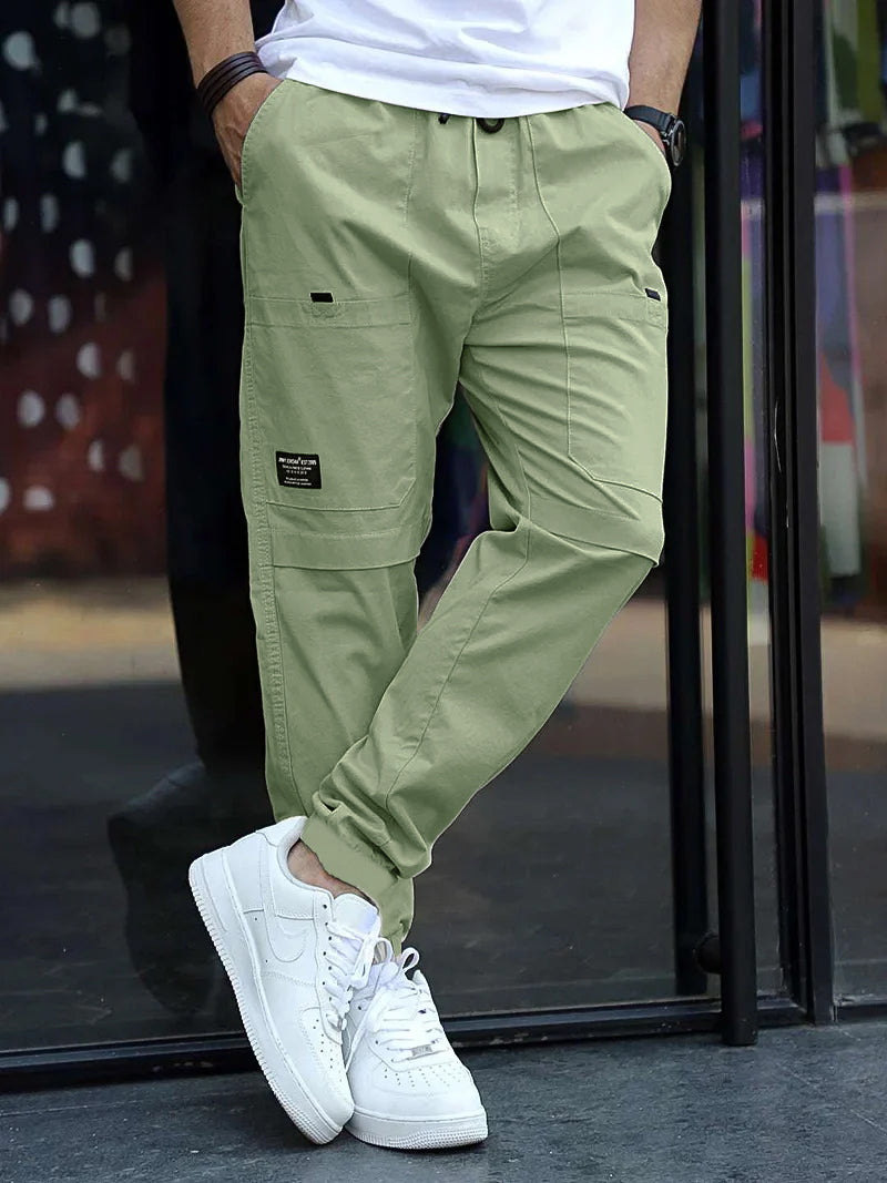 Terran Ascent Moss Green Cotton Cargo