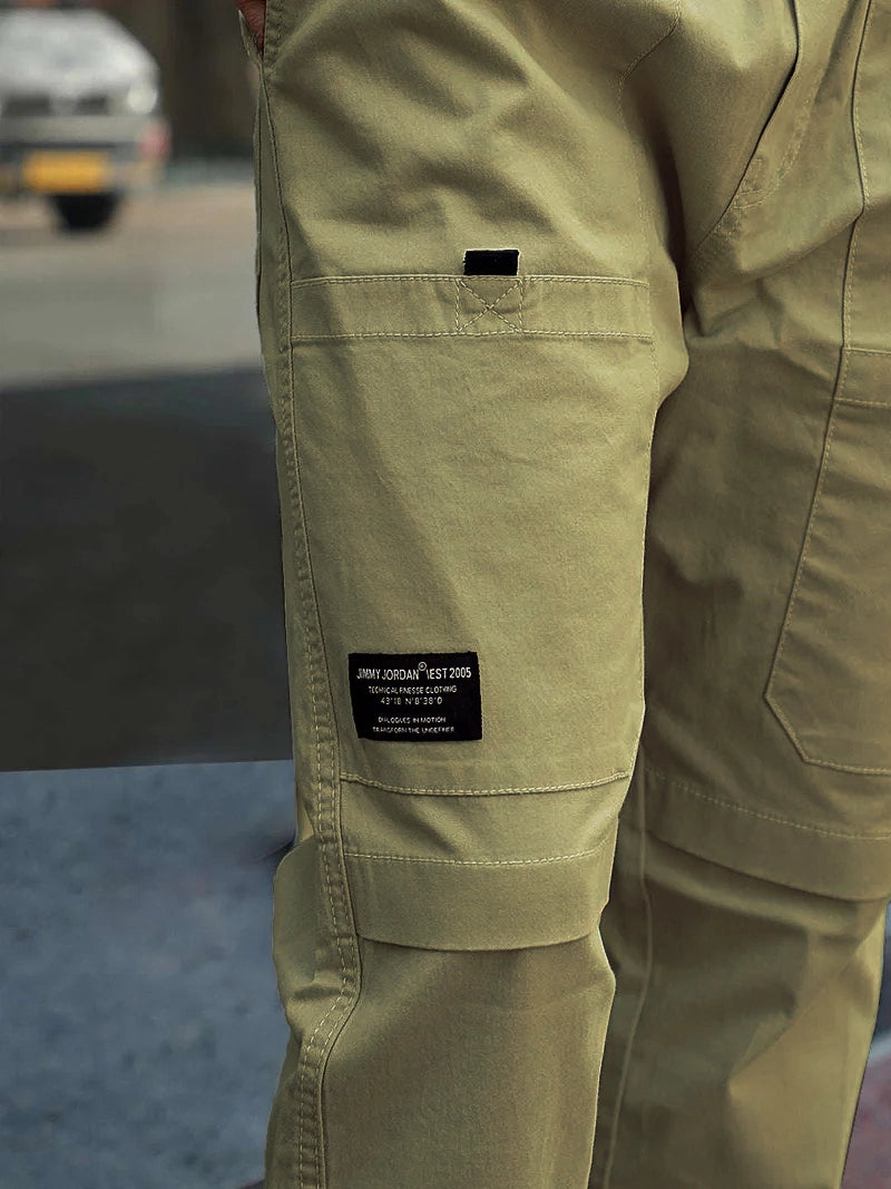 Torino Tough Khaki Cotton Cargo