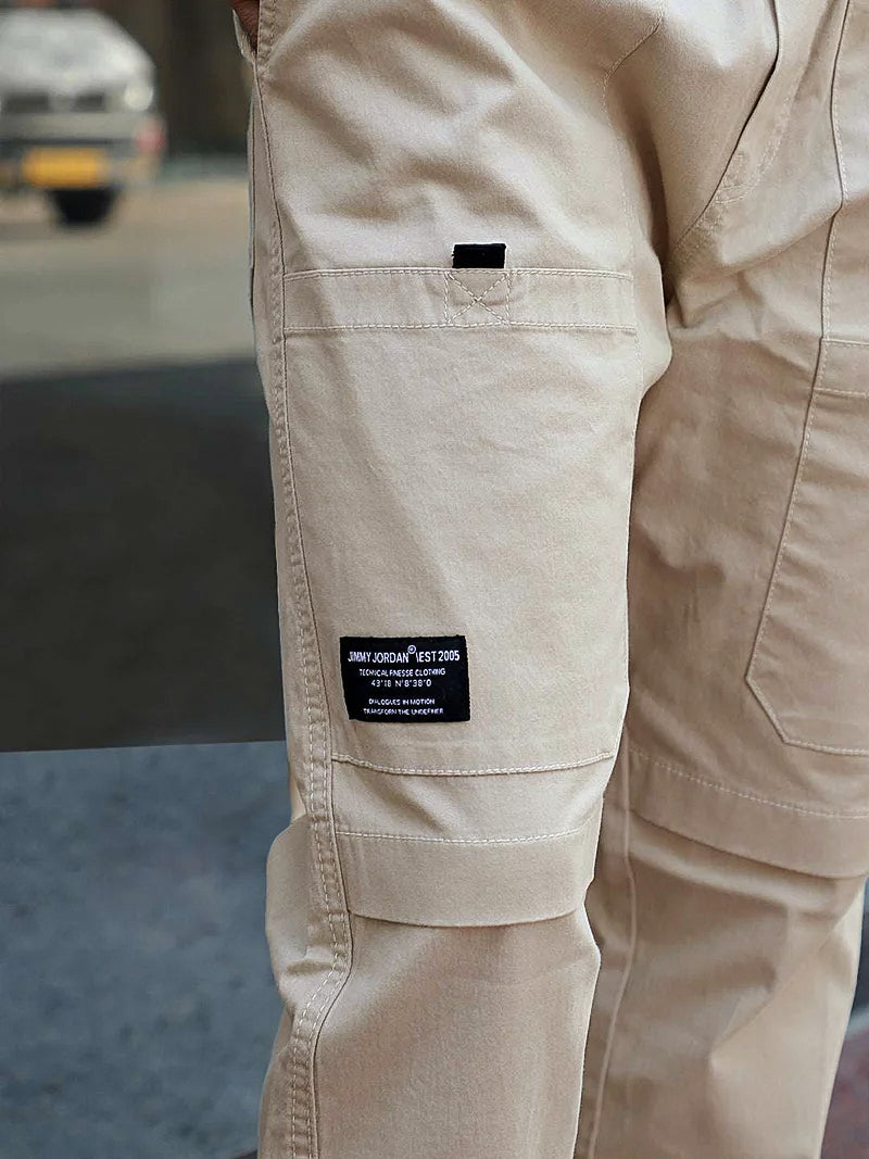 Terran Ascent Beige Cotton Cargo
