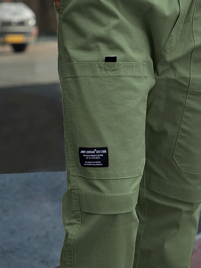Terran Ascent Olive Green Cotton Cargo