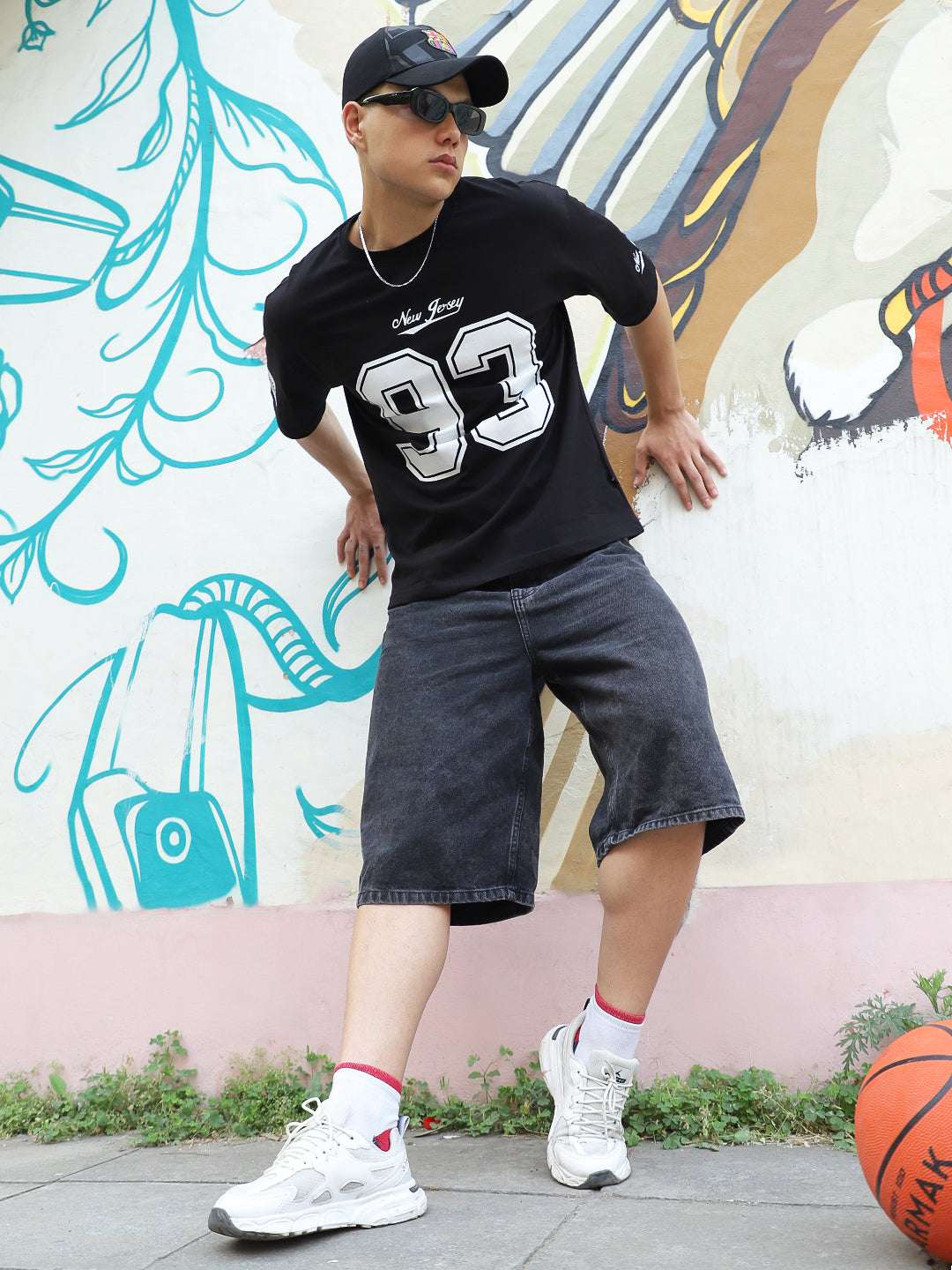Black Oversized T-Shirt