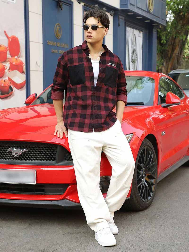 Bold Nest Light Beige Denim Jeans