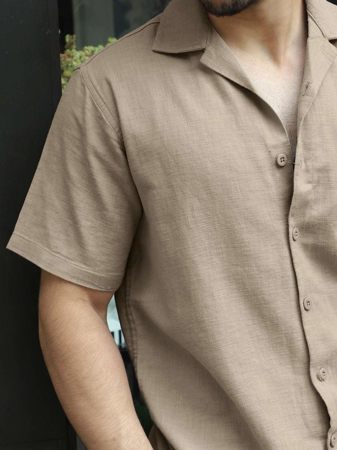 Men Brown Co-Ord Set