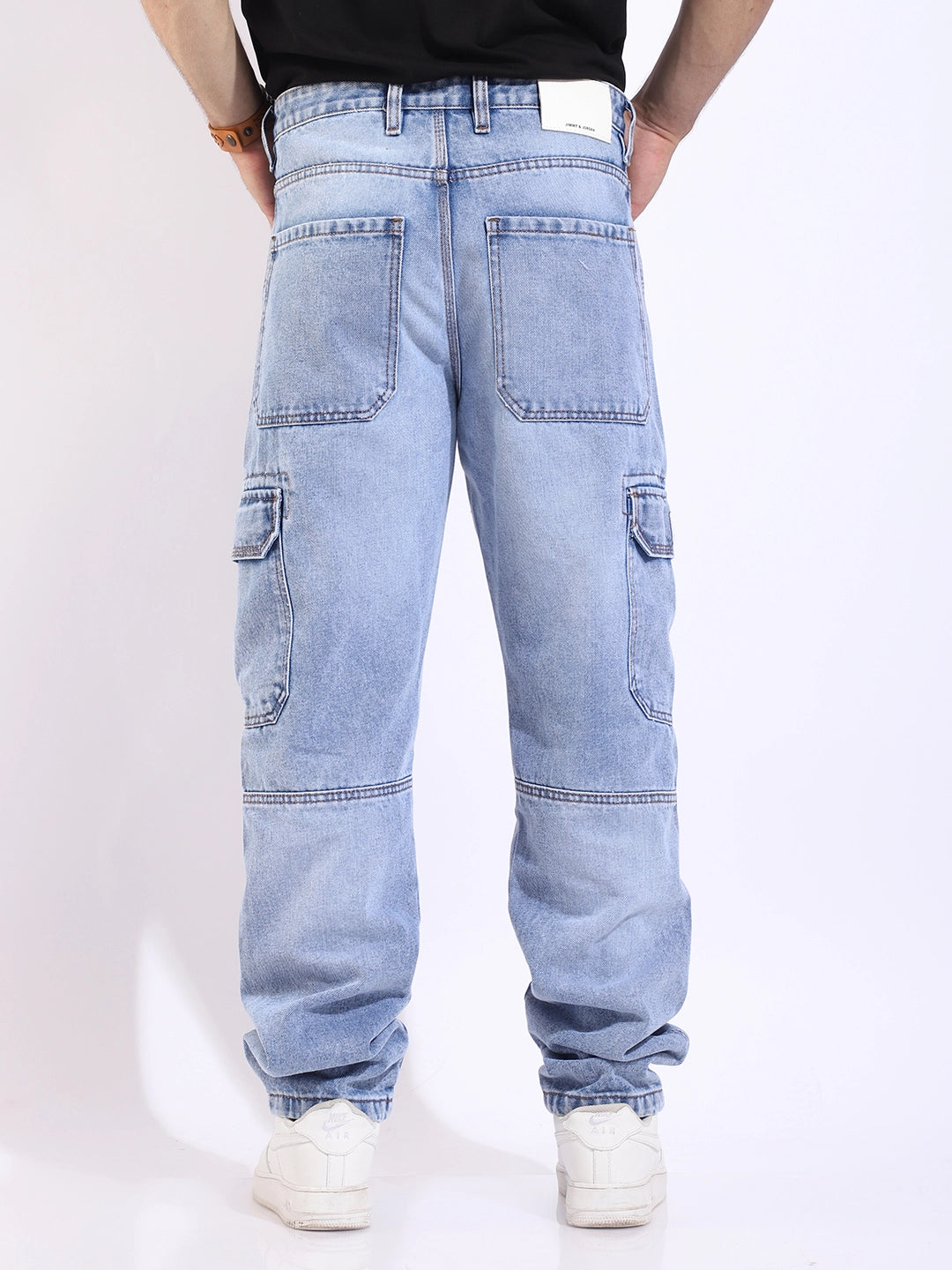 Zoom Sky Blue Denim Cargo