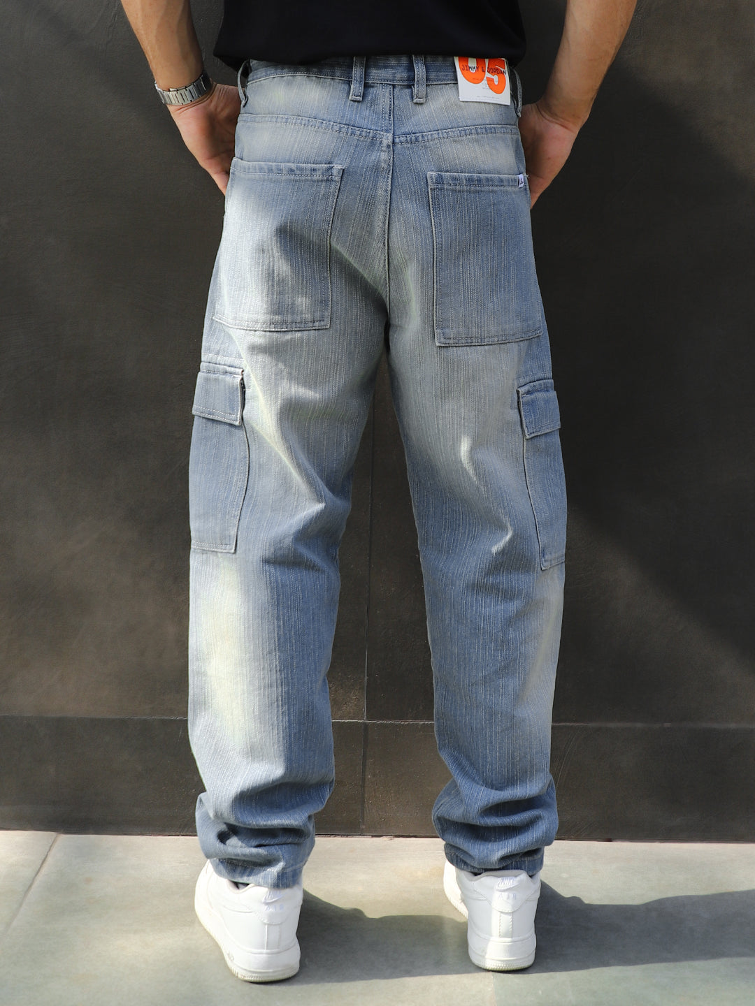 Twilight Tint Blue Denim Cargo