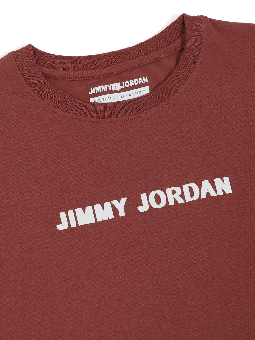 The Square Oversized Brown T-Shirt