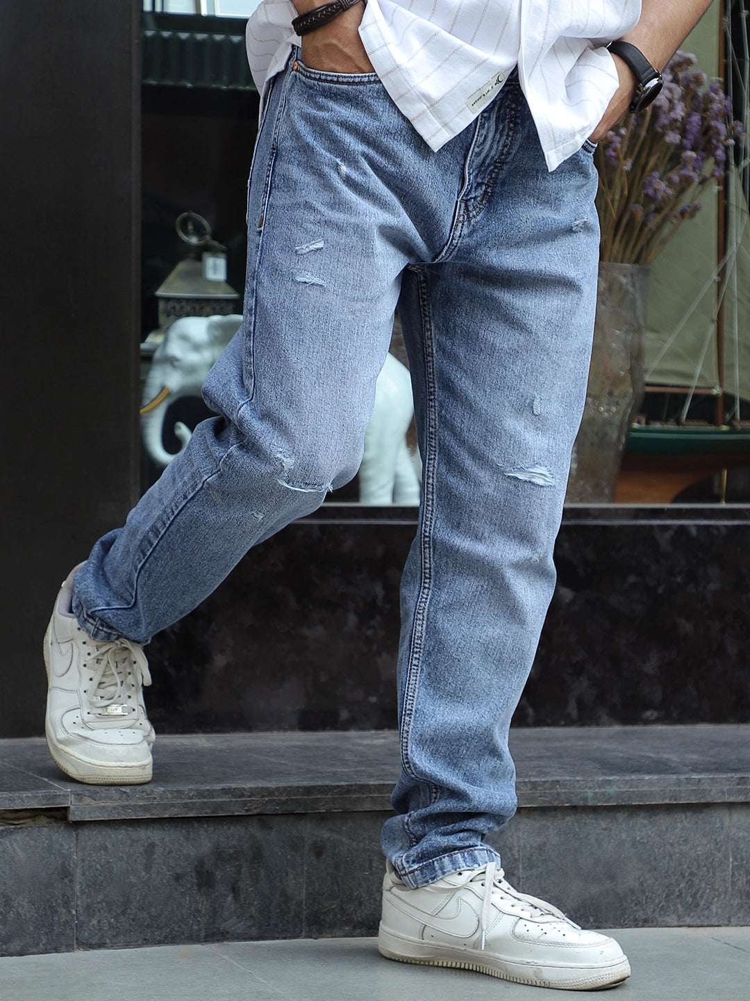 Iceflare Light Blue Denim Jeans