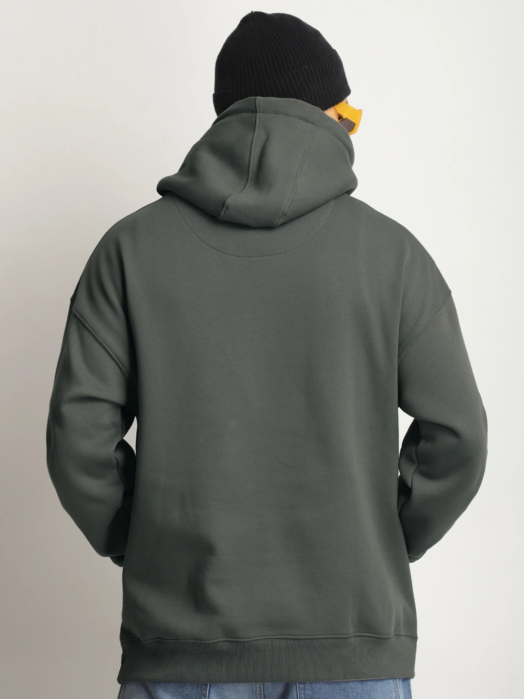 Olive Oversized Hoodie for Men