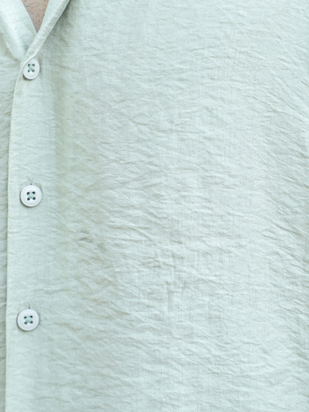 Linen Atlantica Mint Green Co-Ord Set