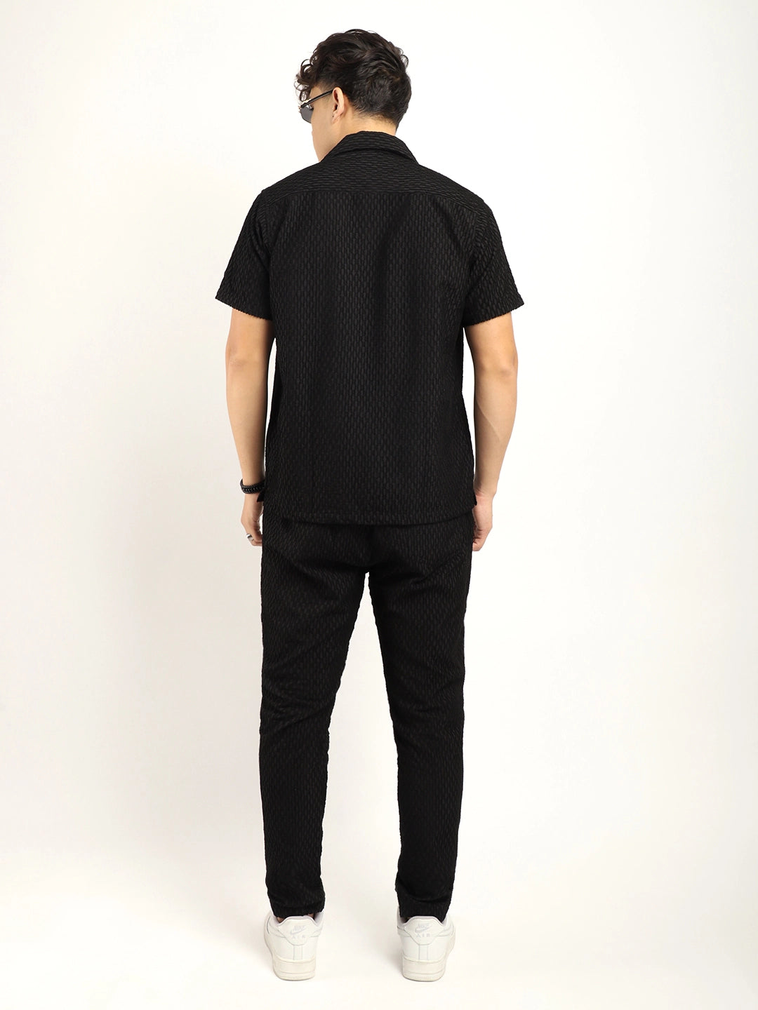 Zharvis Ringer Black Co-Ord Set