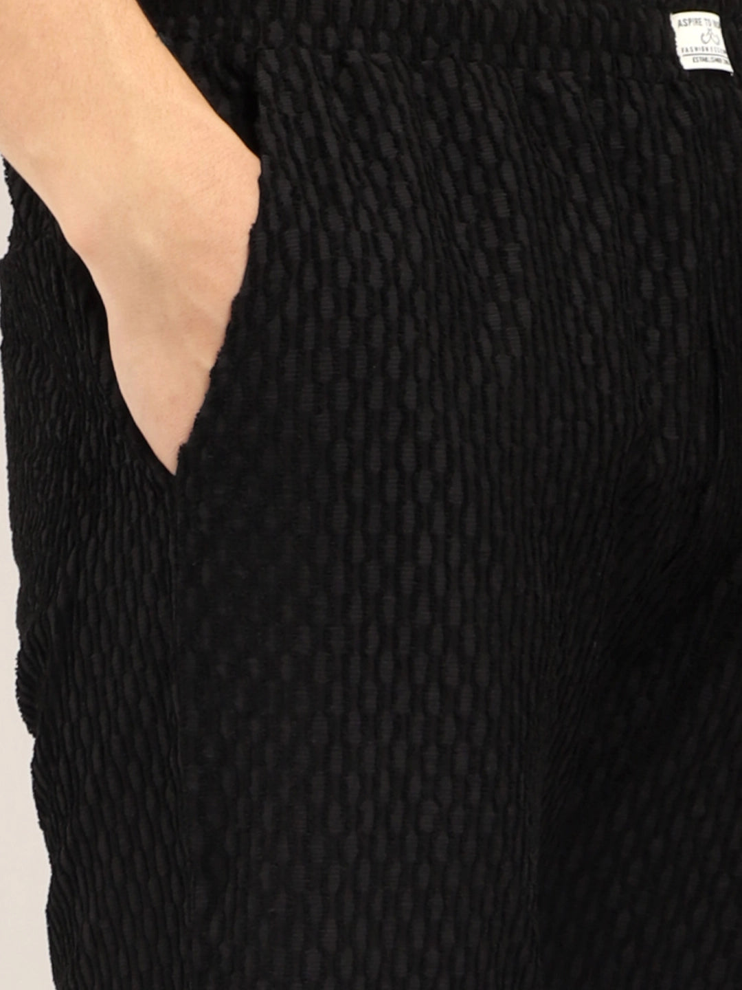 Zharvis Ringer Black Co-Ord Set