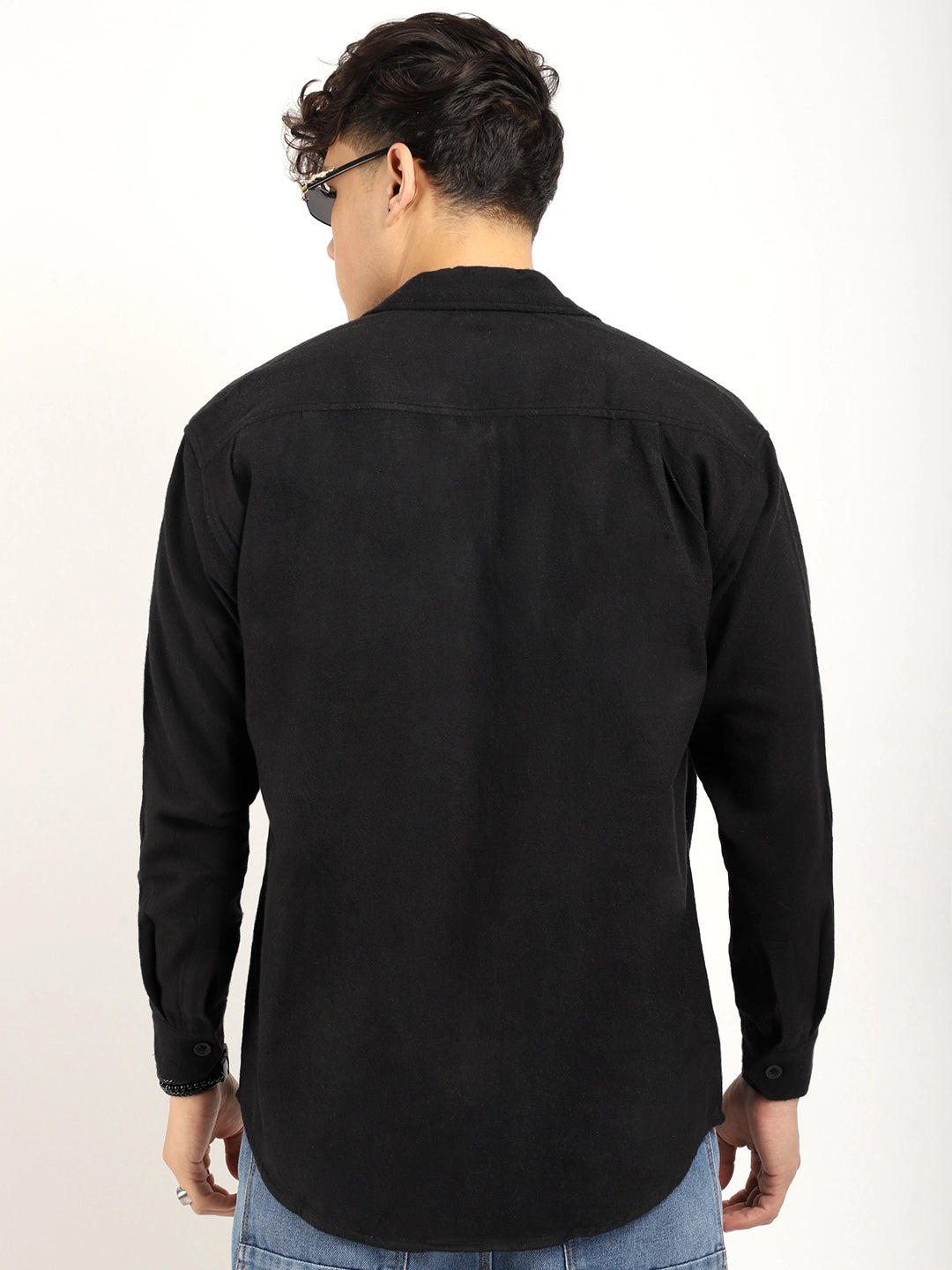 Winter Black Shirt for Men