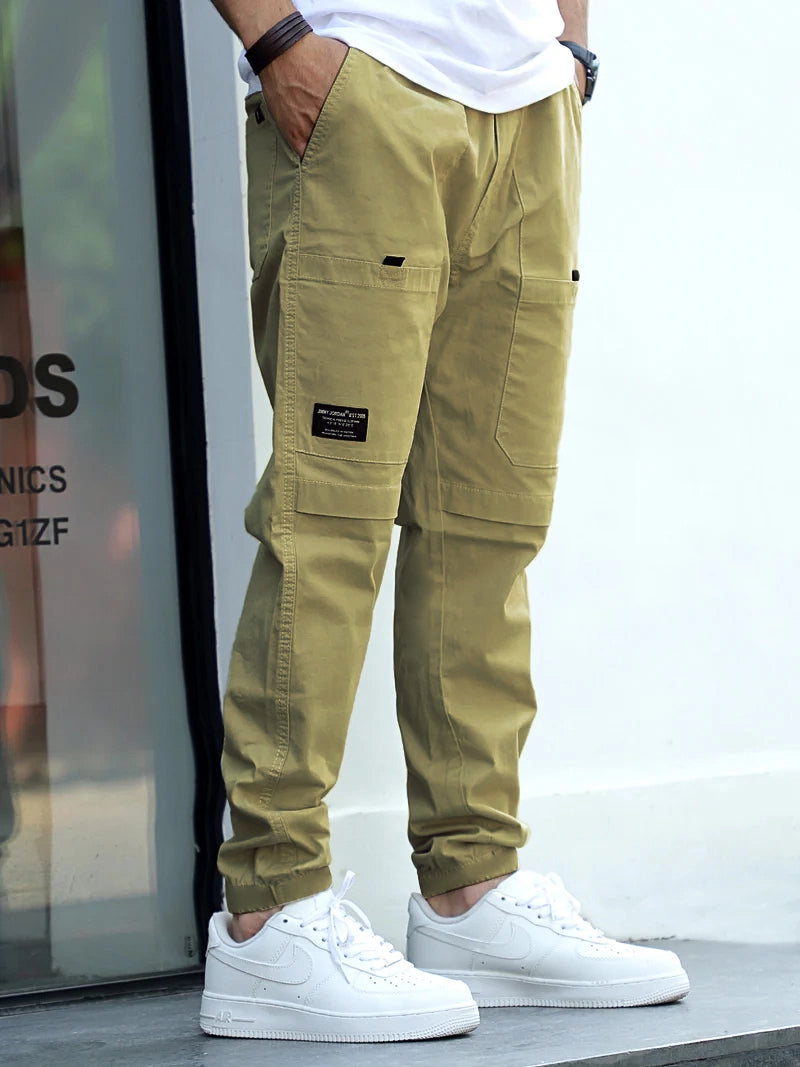 Torino Tough Khaki Cotton Cargo