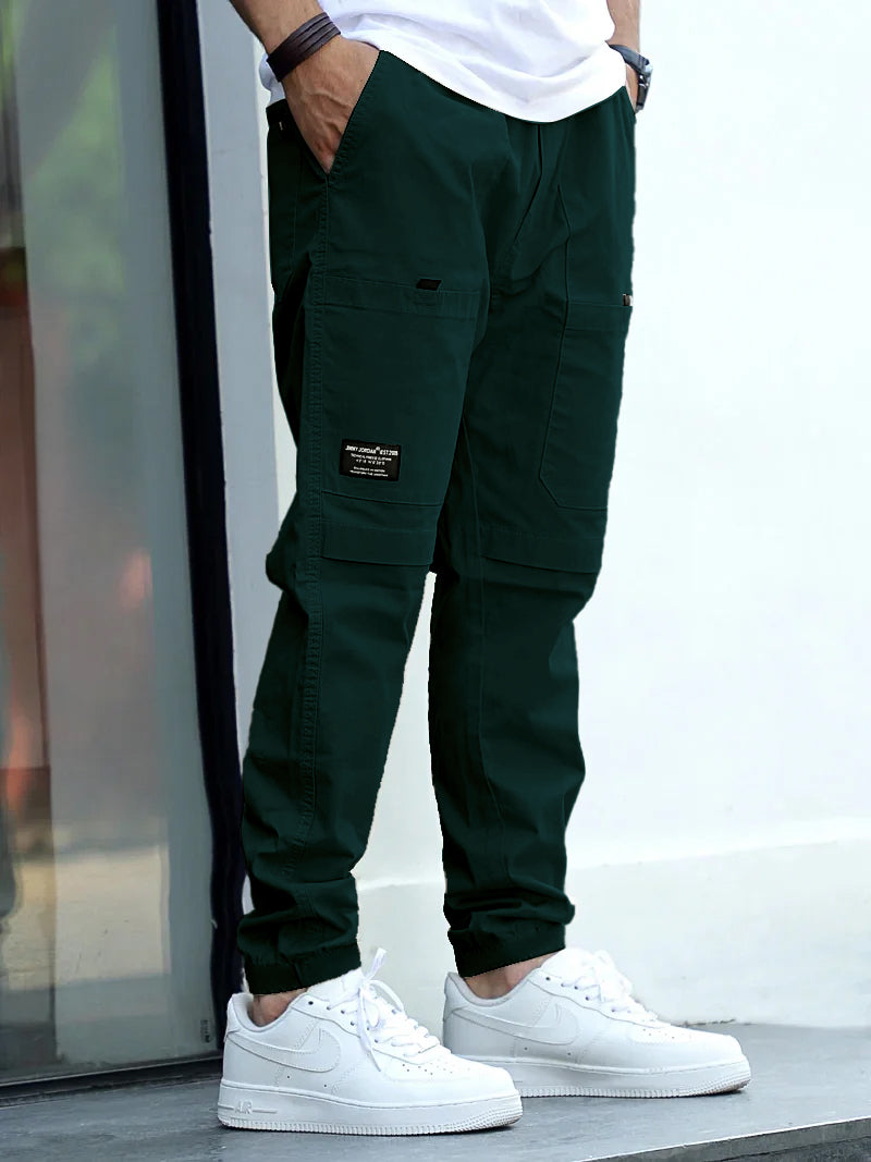 Terran Ascent Forest Green Cotton Cargo