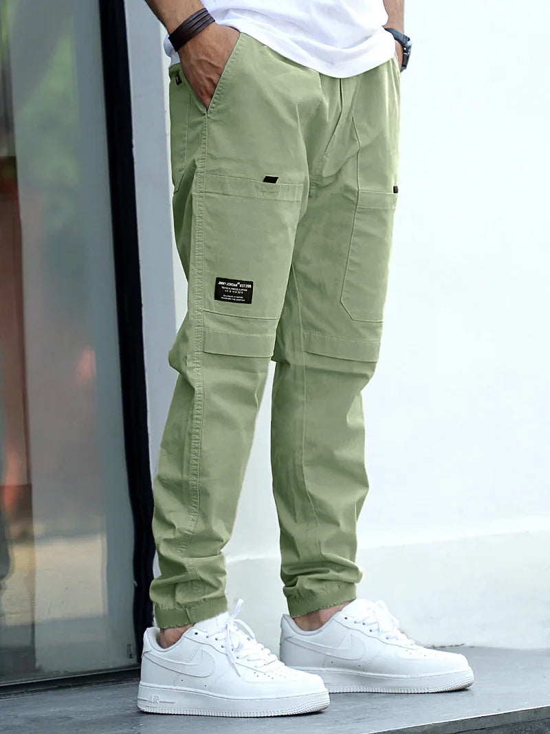 Terran Ascent Moss Green Cotton Cargo