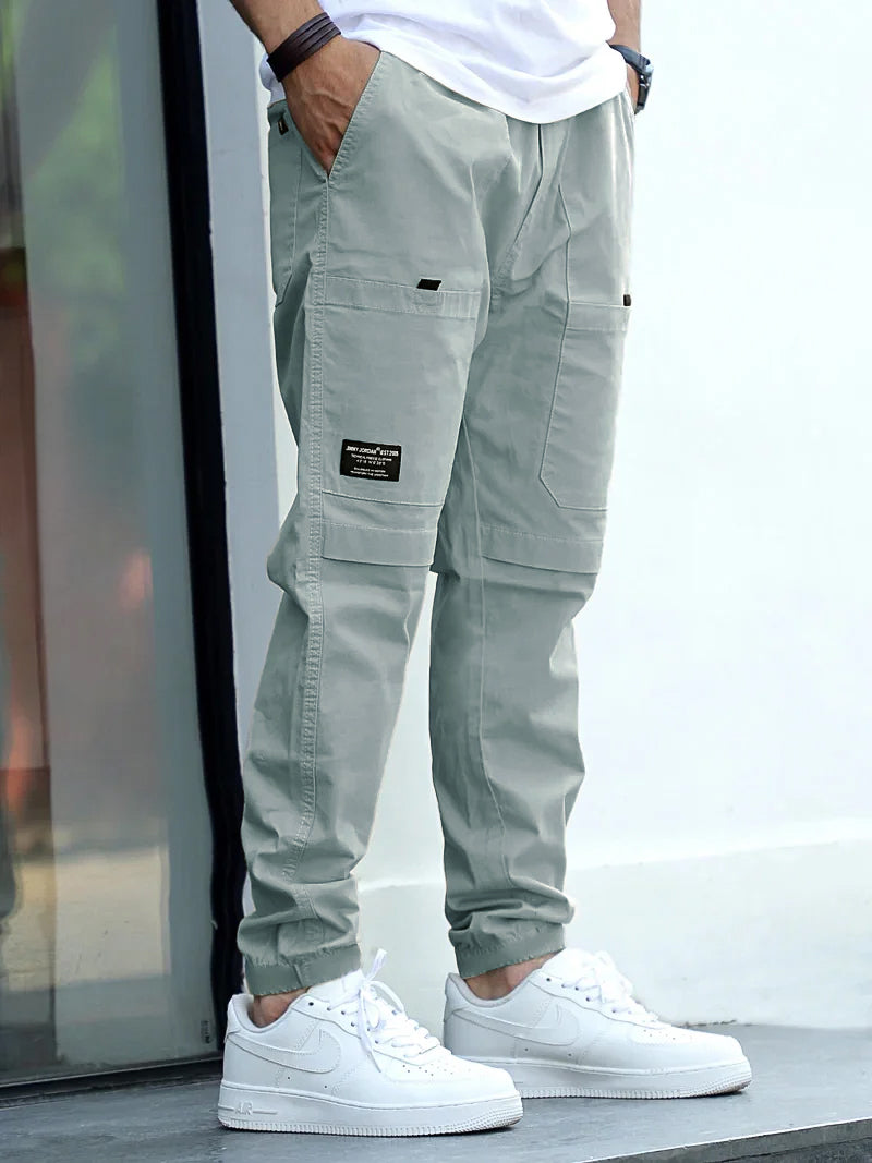 Terran Ascent Ash Grey Cotton Cargo