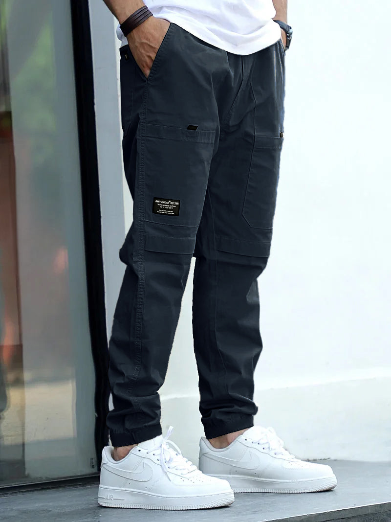 Unit Force Navy Blue Cotton Cargo