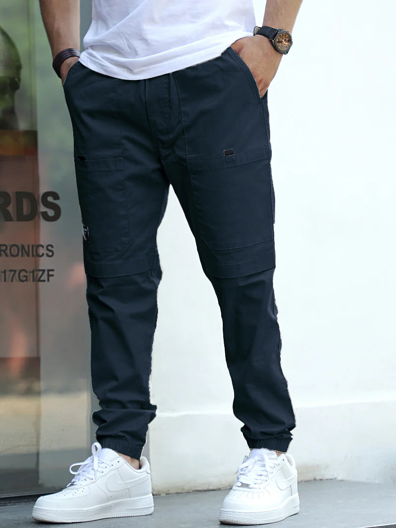 Terran Oxford Blue Cotton Cargo