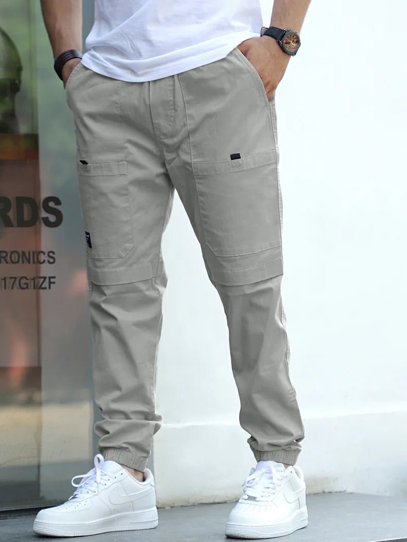 Terran Ascent Light Grey Cotton Cargo