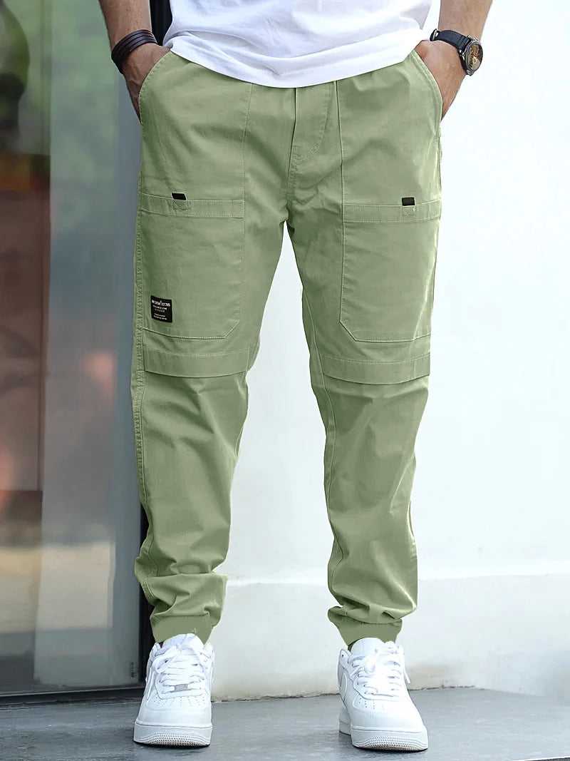 Terran Ascent Moss Green Cotton Cargo