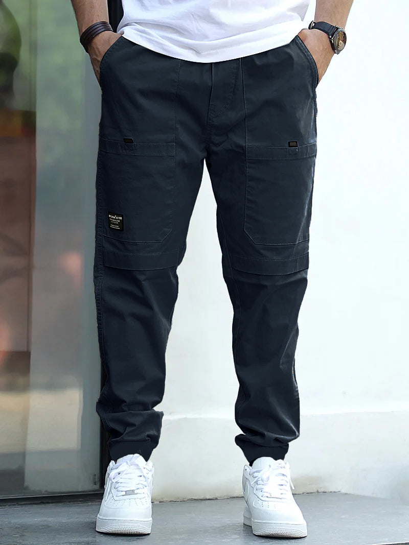 Unit Force Navy Blue Cotton Cargo