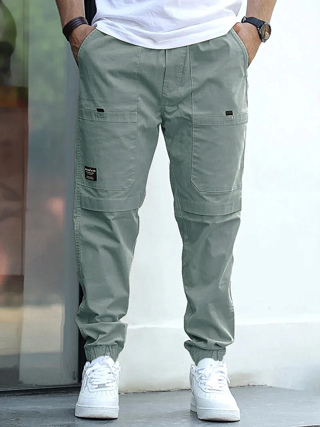 Terran Nickel Grey Cotton Cargo