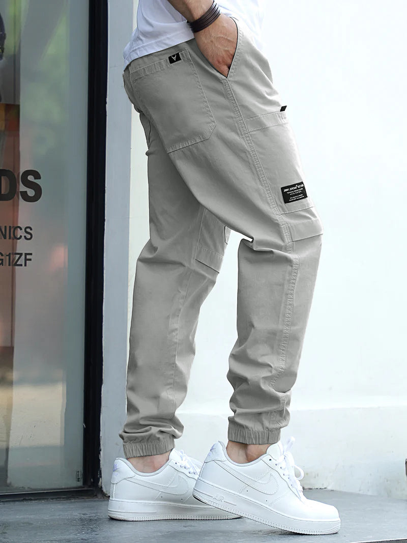 Terran Ascent Light Grey Cotton Cargo