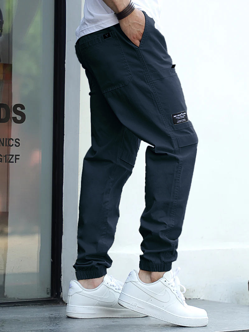 Terran Oxford Blue Cotton Cargo