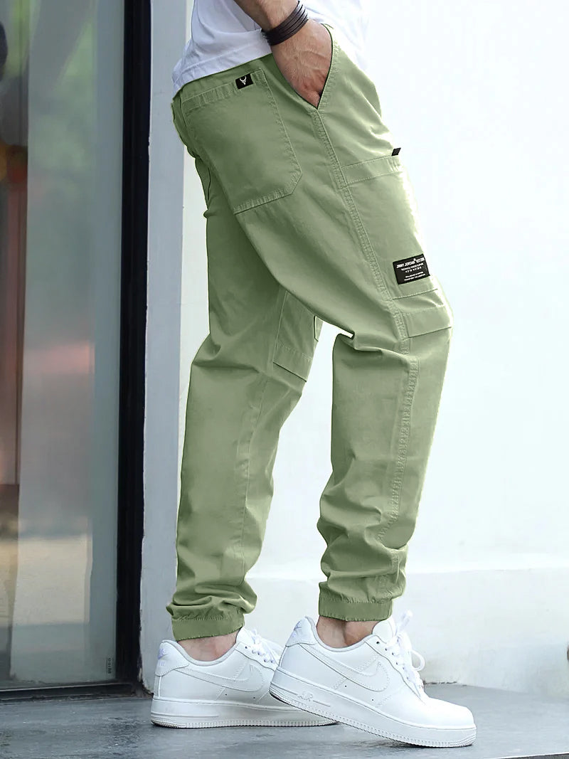 Terran Ascent Moss Green Cotton Cargo