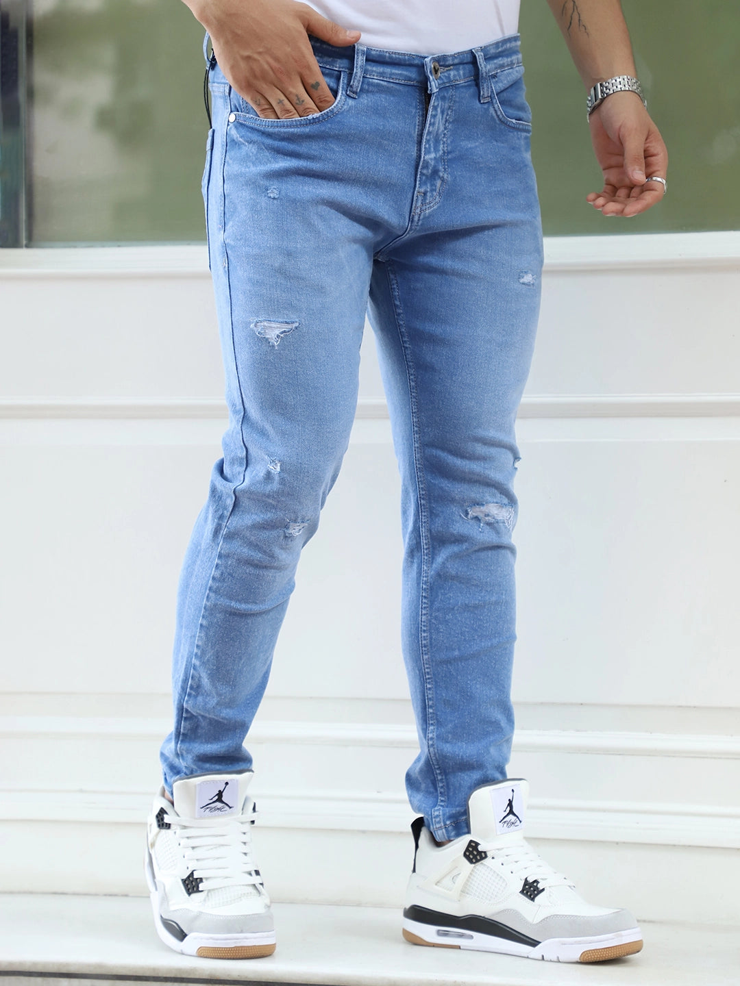Ceyora Doger Blue Denim Jeans