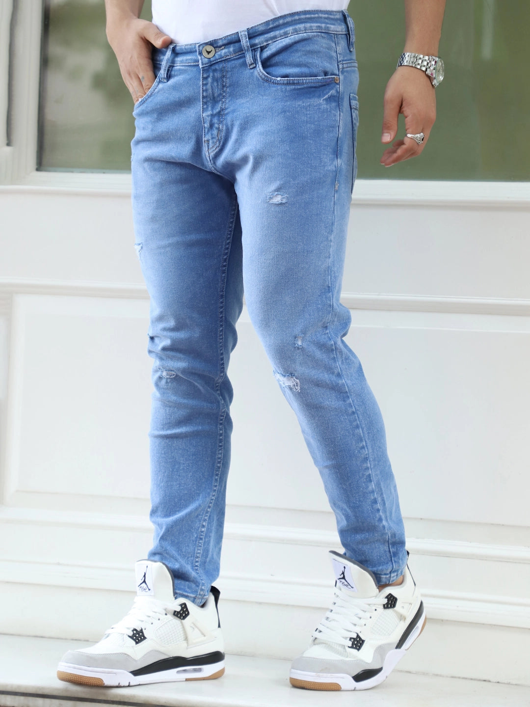 Ceyora Doger Blue Denim Jeans