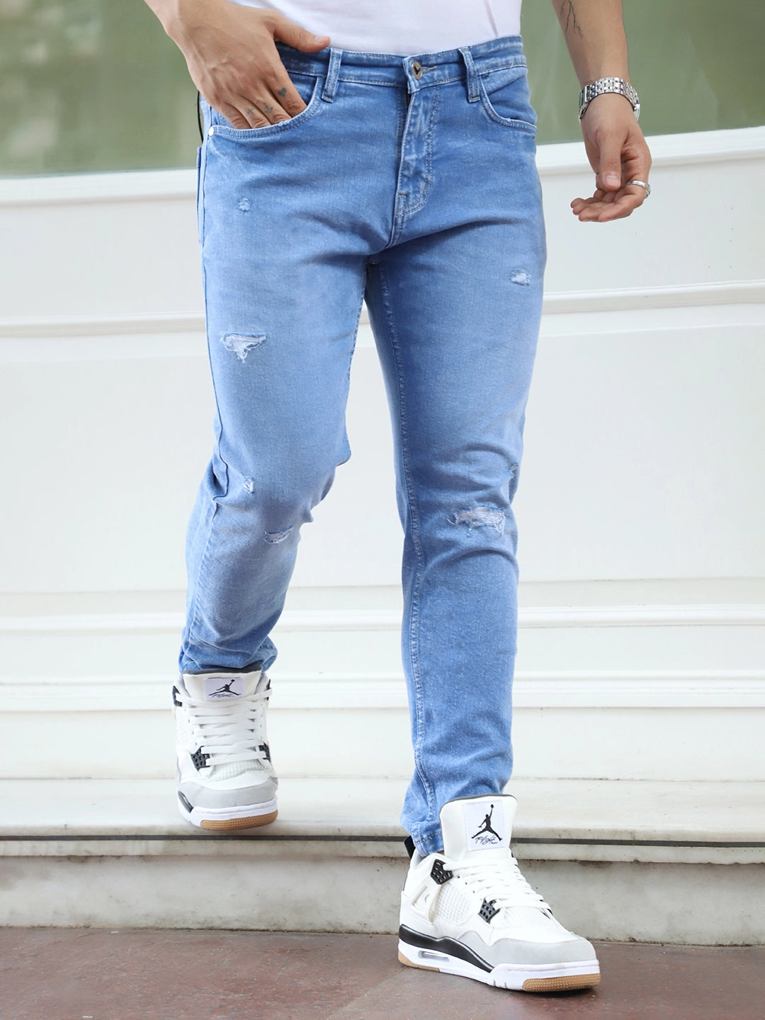 Ceyora Doger Blue Denim Jeans