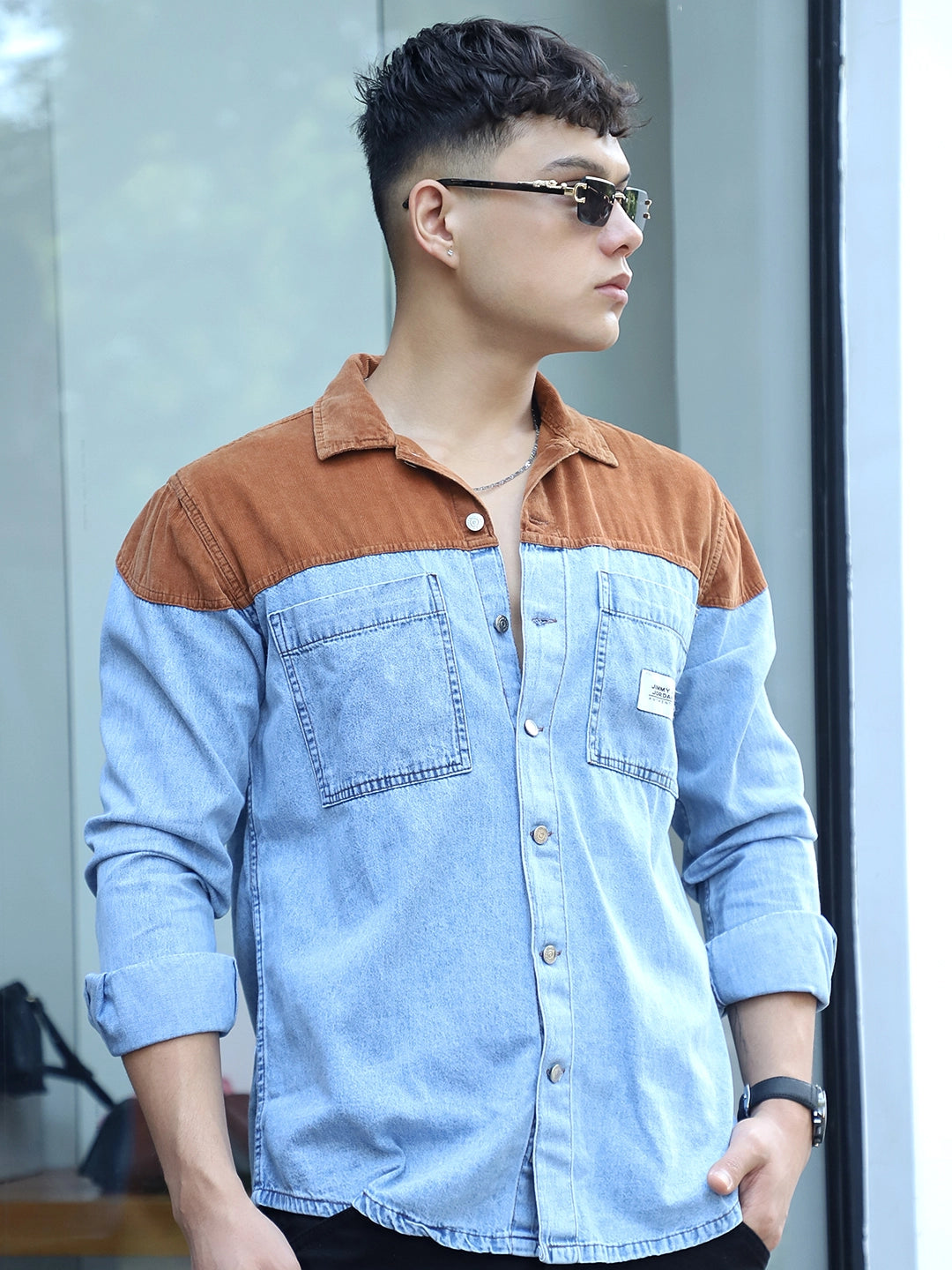 Tidebreak Ice Blue Denim Shirt