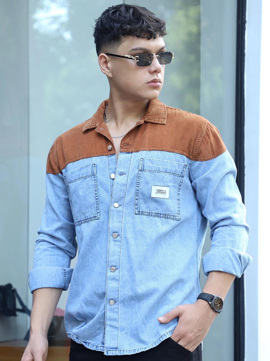 Tidebreak Ice Blue Denim Shirt