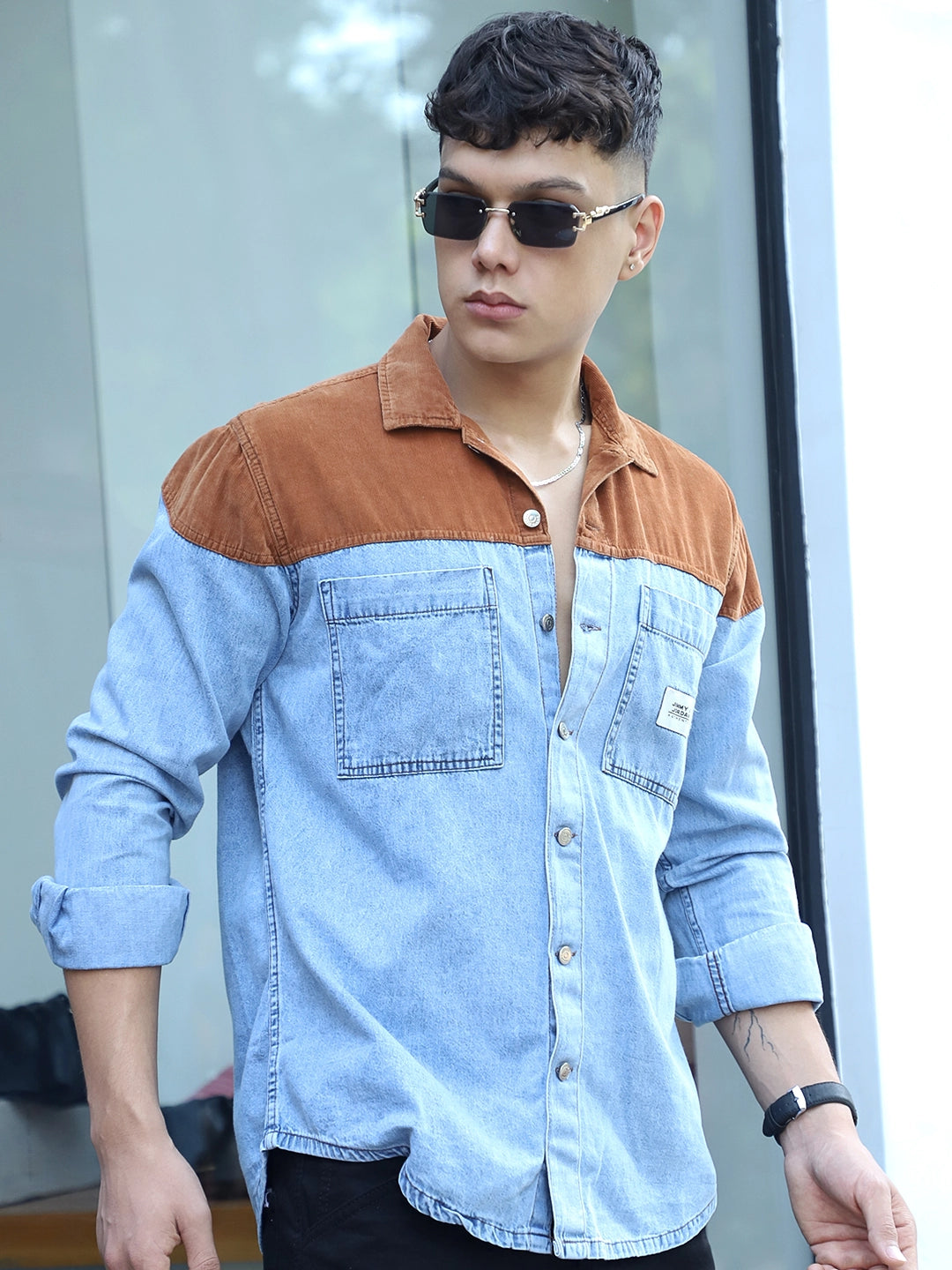 Tidebreak Ice Blue Denim Shirt