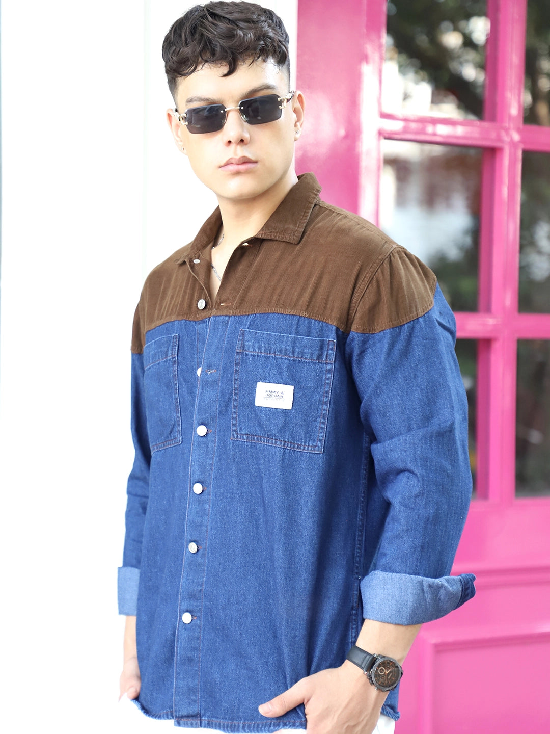 Tidebreak Dark Blue Denim Shirt