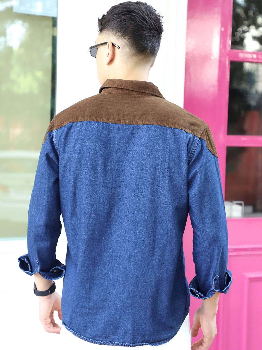 Tidebreak Dark Blue Denim Shirt