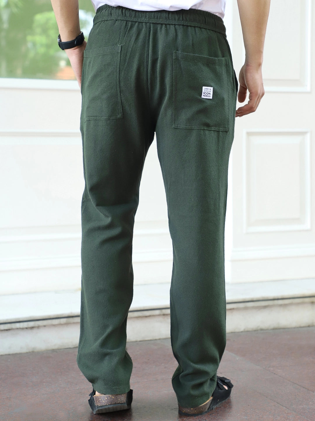 Malibu Tide Olive Green Trouser