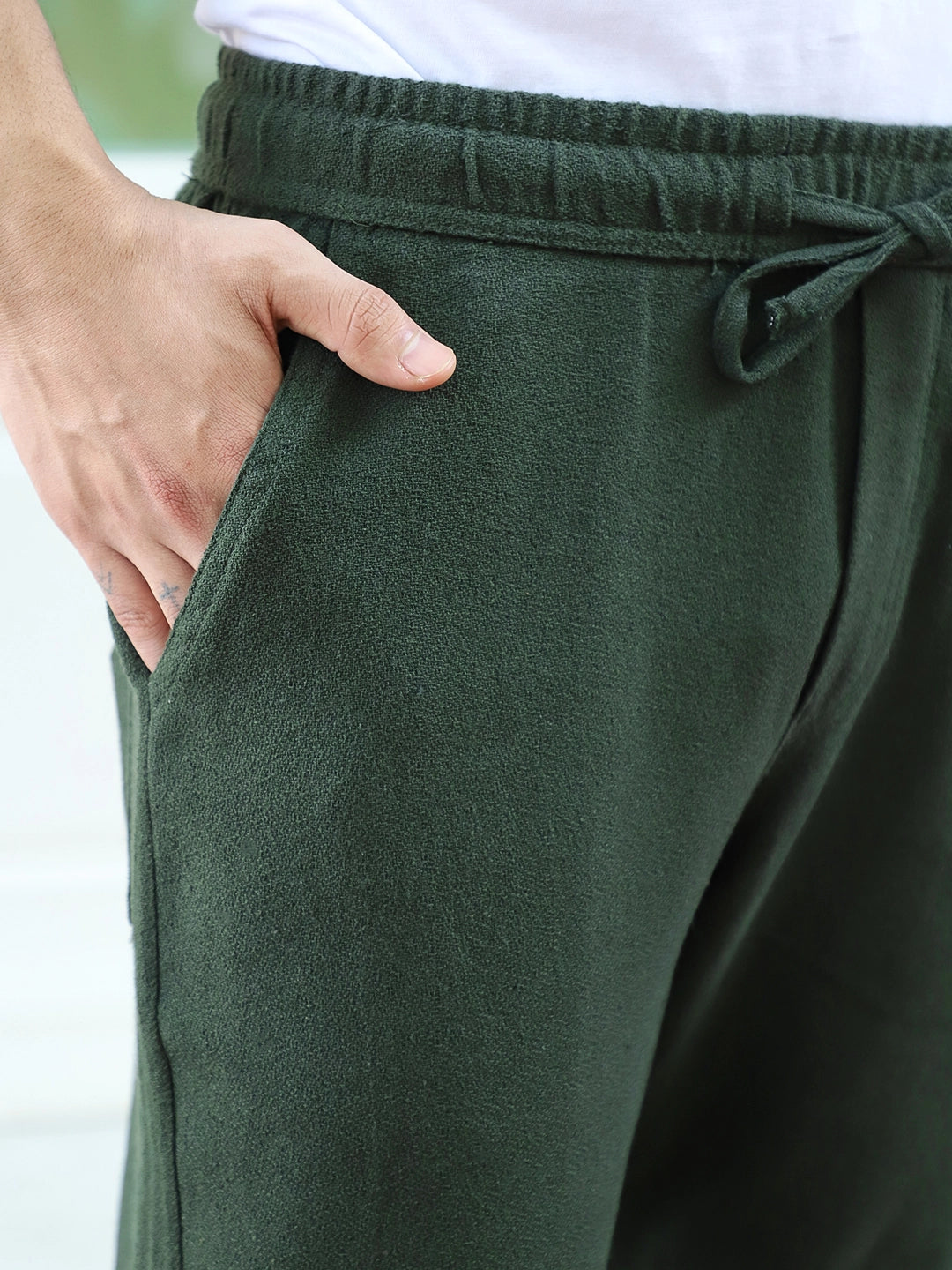 Malibu Tide Olive Green Trouser