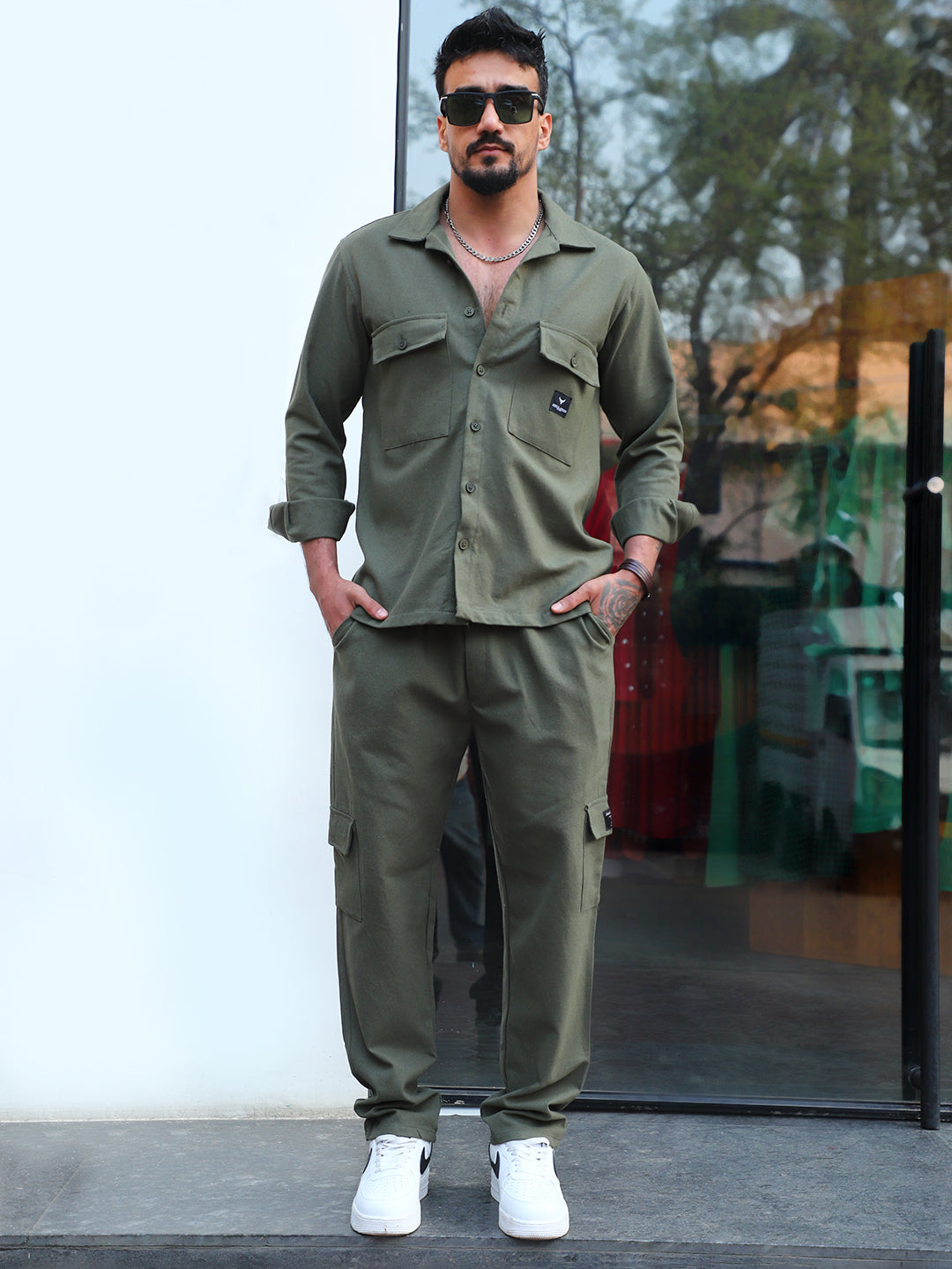 Heatwave Basil Green Co-Ord Set