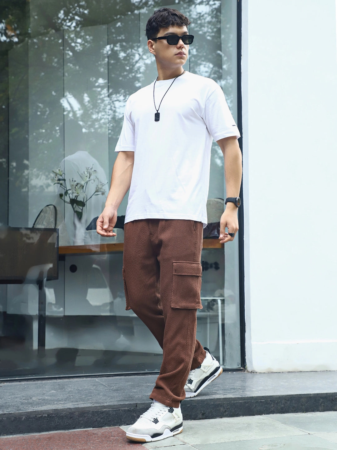 Sahara Stride Dark Brown Cotrise Cargo