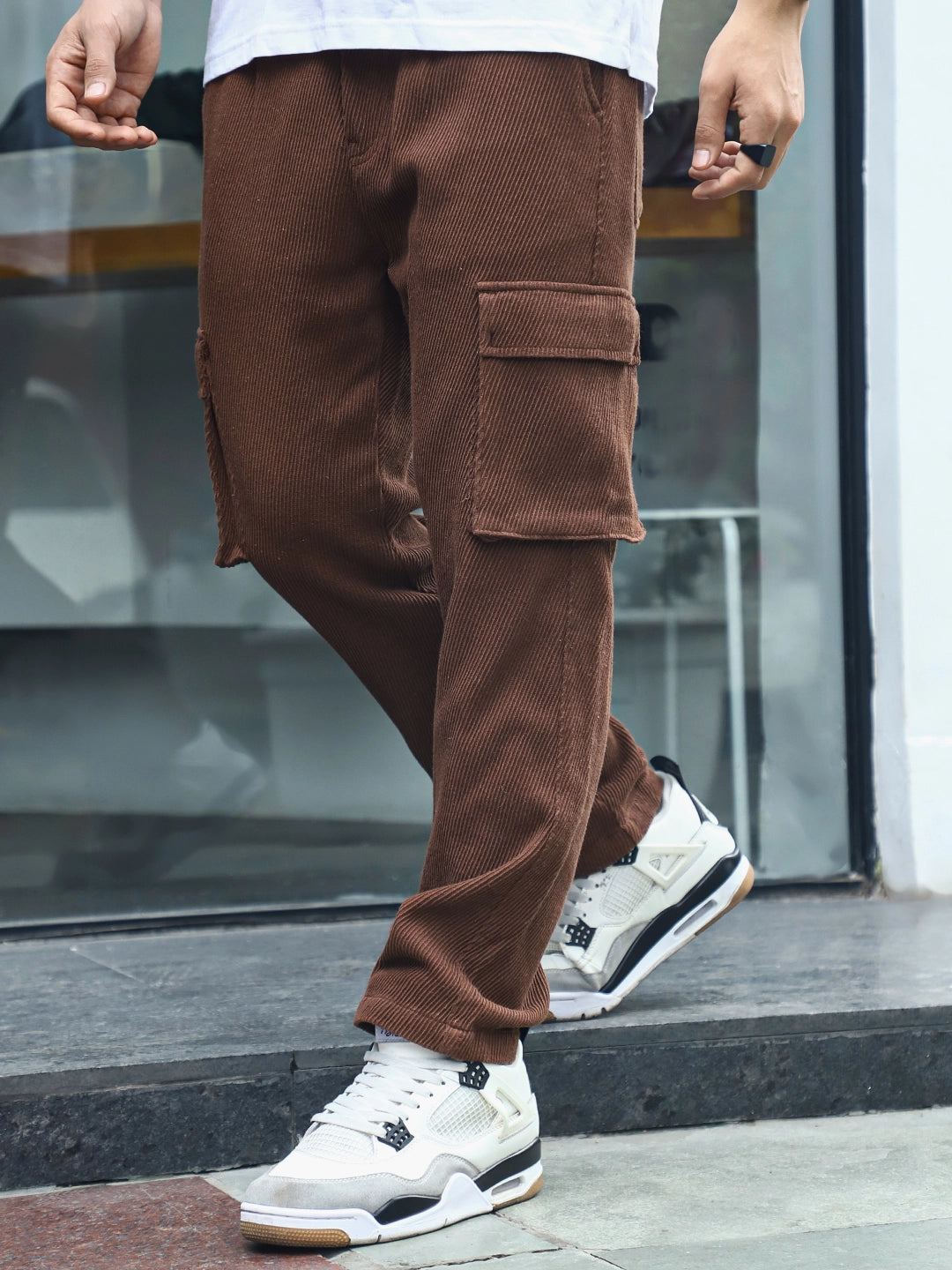 Sahara Stride Dark Brown Cotrise Cargo