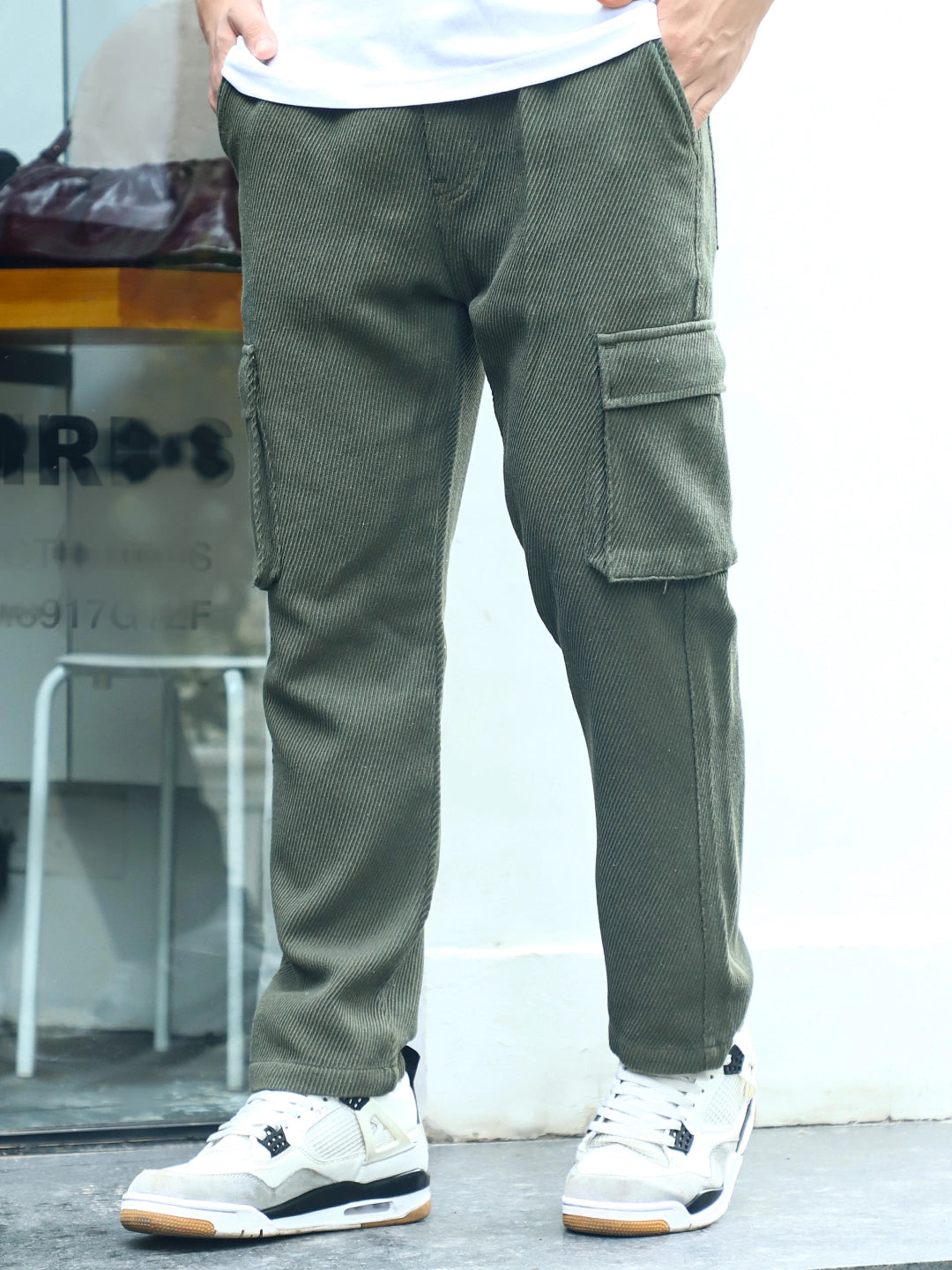 Sahara Stride Dark Green Cotrise Cargo