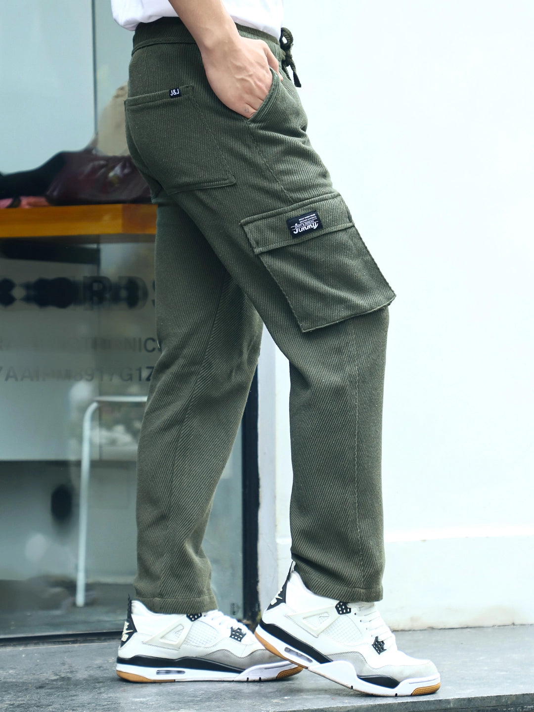 Sahara Stride Dark Green Cotrise Cargo